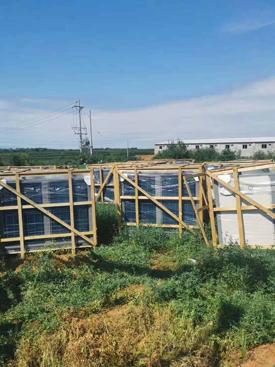 紐恩泰為河南宜陽(yáng)某養殖基地提供空氣能集中供暖