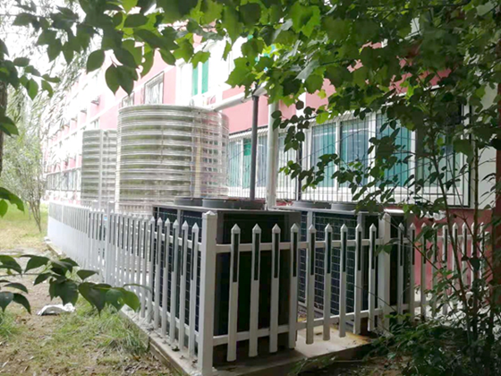 空氣能熱泵進(jìn)校園，紐恩泰為學(xué)校高品質(zhì)熱水保駕護航