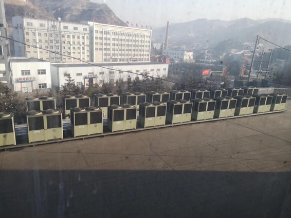 山西煤礦用紐恩泰空氣能熱泵采暖，運行穩定、工程質(zhì)量好
