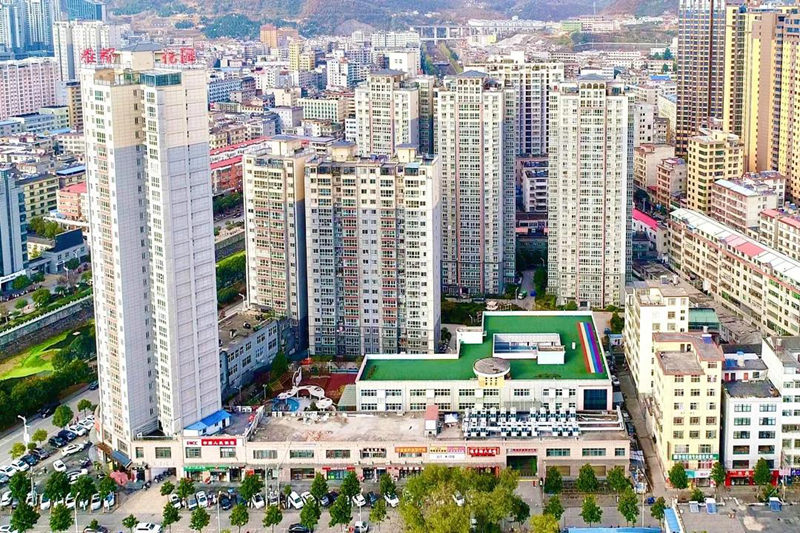 陜西商南70000平小區選用空氣能熱泵供暖，紐恩泰收獲好評