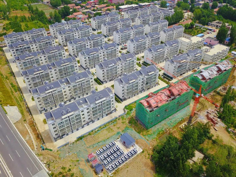 山東毛沃社區7萬(wàn)平采暖