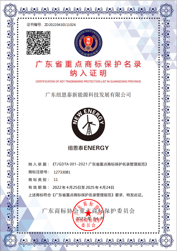 廣東省重點(diǎn)商標保護名錄