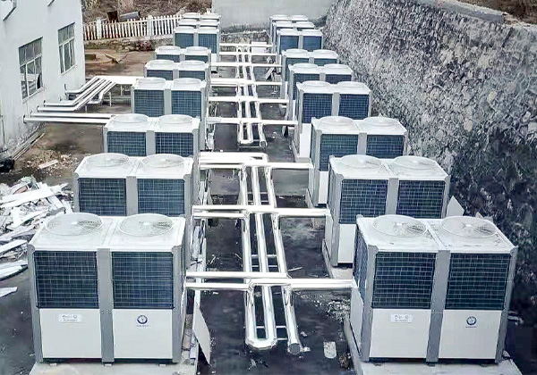 河南省三門(mén)峽市靈寶大湖村空氣源熱泵改造工程