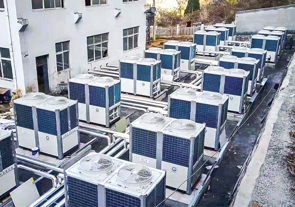 河南省三門(mén)峽市靈寶大湖村空氣源熱泵改造工程