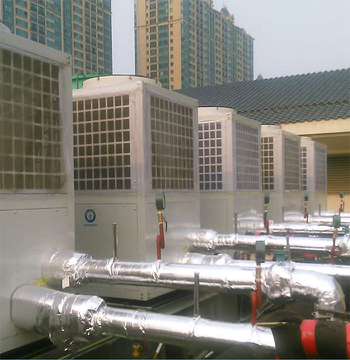 空氣能熱泵熱水器成賓館酒店熱水熱門(mén)解決方案
