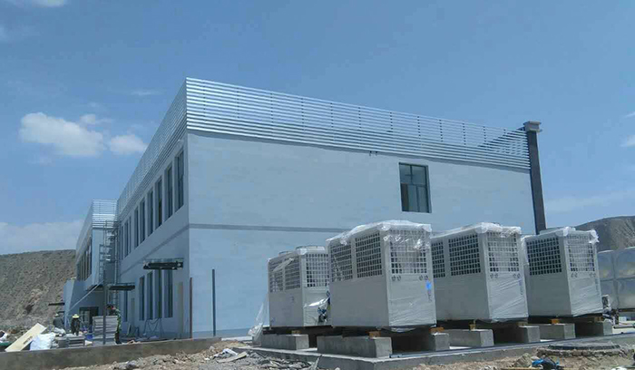 紐恩泰空氣能水空調，成功實(shí)現3000平米辦公樓舒適制冷
