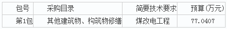 天津市寶坻區民政局殯儀館業(yè)務(wù)區煤改電工程項目競爭性磋商公告