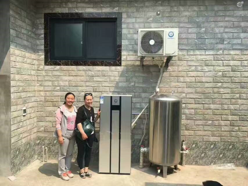 朋友建議我買(mǎi)空氣能熱水器，不僅安全，還節能