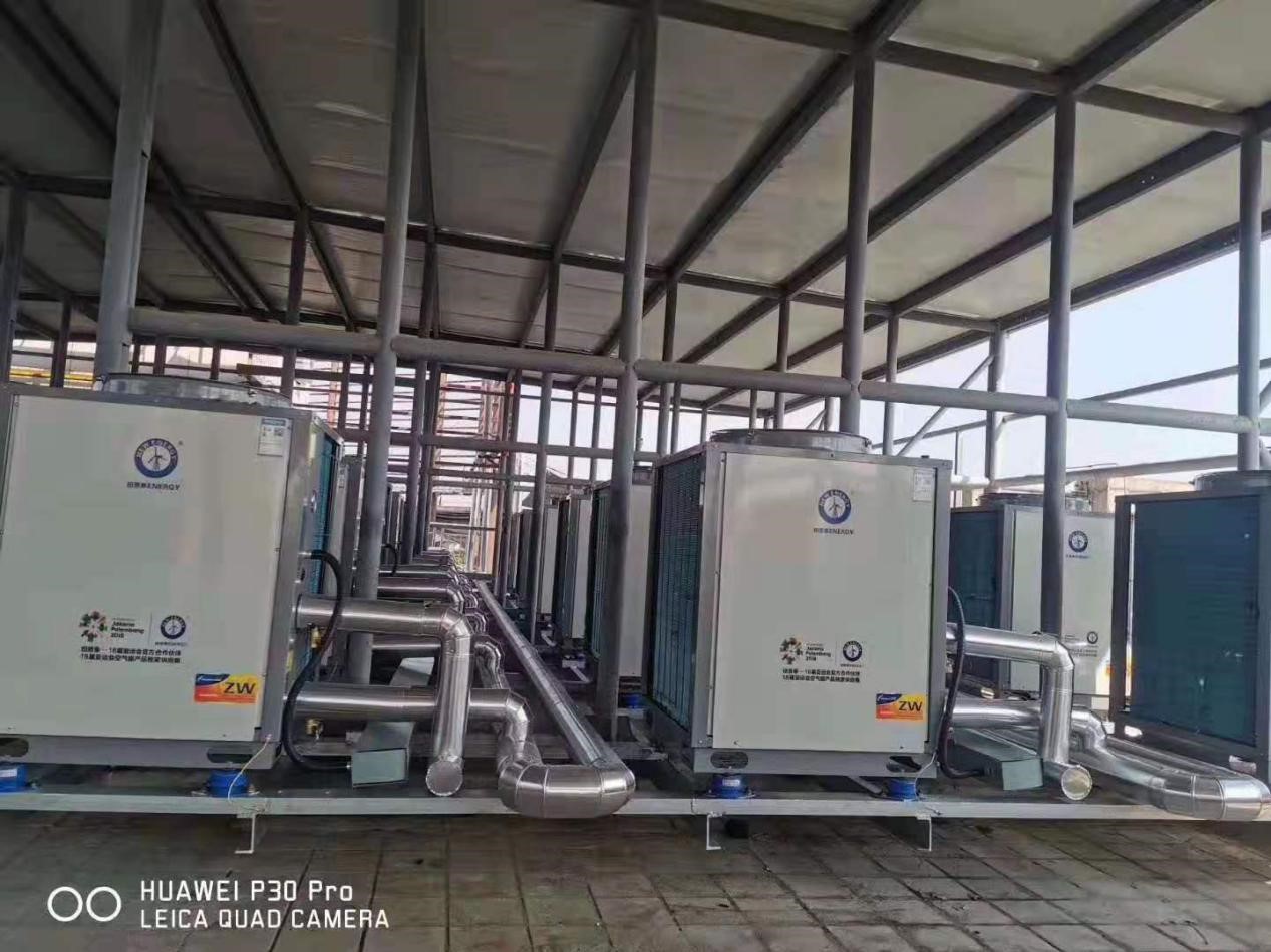 湖北宜昌國貿大酒店熱泵熱水工程交付使用，紐恩泰空氣能受認可