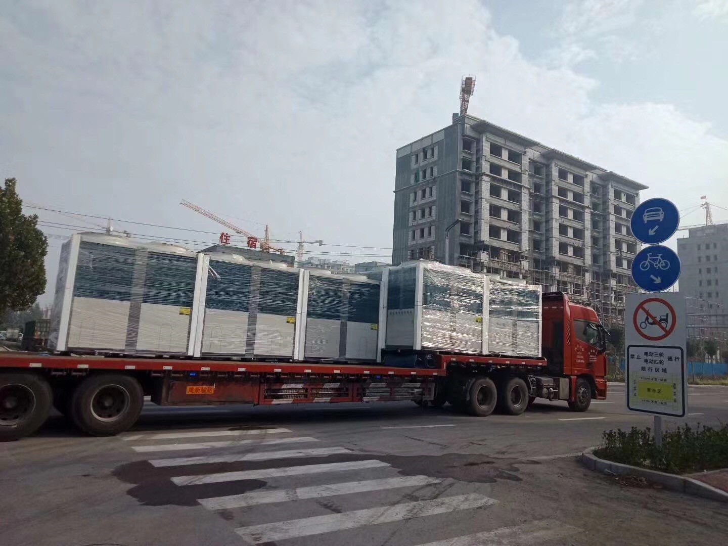 山東聊城一新建小區選擇紐恩泰空氣源熱泵，滿(mǎn)足業(yè)主采暖需求
