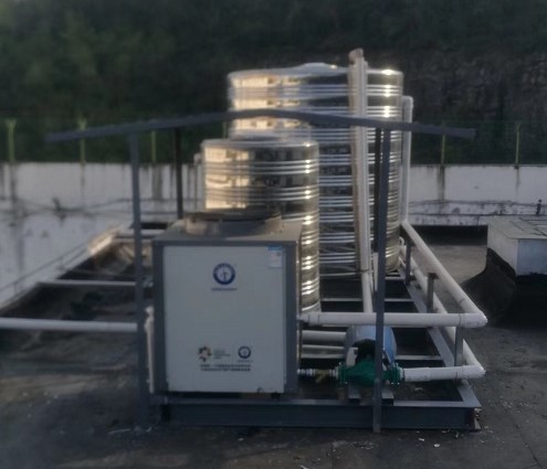 秭歸縣看守所采用紐恩泰空氣能熱水器，恒溫舒適且安全節能