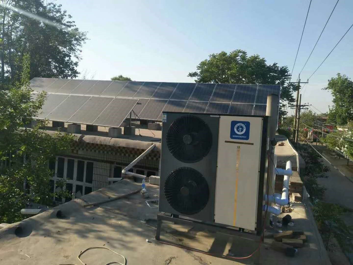 打造清潔取暖樣板村，紐恩泰空氣能助力山西“煤改電”