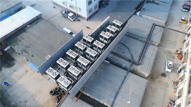 支持山東新農村工作，紐恩泰為22萬(wàn)平米社區提供空氣能集中供暖