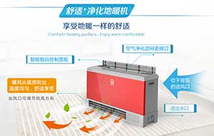 采暖市場(chǎng)新風(fēng)向：空氣能+地暖機=采暖+熱水+空氣凈化
