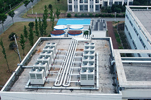 節能清潔智能，紐恩泰空氣能G系列成大型熱水工程標配