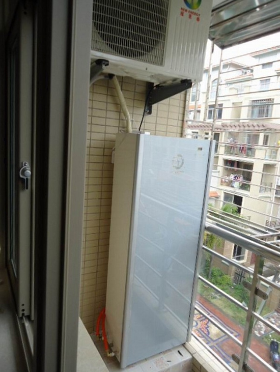 空氣能熱水器有多火熱，廣西扶綏也在大面積安裝