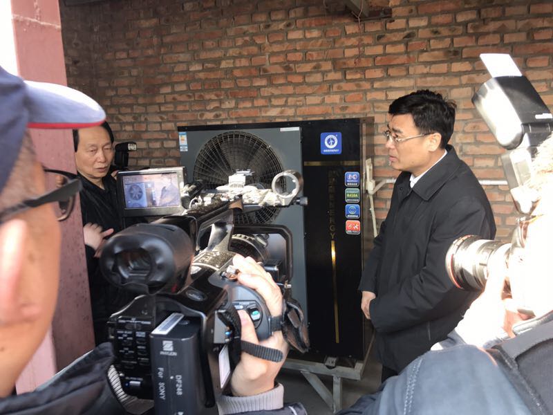 紐恩泰走進(jìn)北京衛視：北京市委常委林克慶視察通州煤改清潔能源
