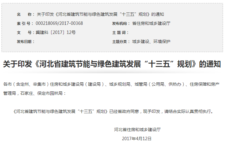 河北公布建筑節能目標，耗能問(wèn)題可通過(guò)空氣能熱泵解決